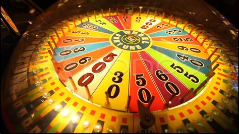 Las Vegas Arcade Wheel Of Fortune 01 Stock Footage Youtube