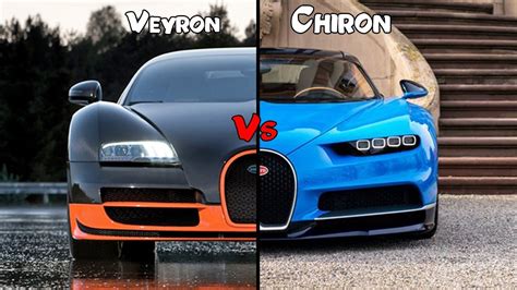 Bugatti Chiron Vs Bugatti Veyron Who Wins Youtube