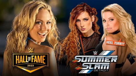 Trish Stratus Heel Turn Stacy Keibler Rumored For Wwe Hall Of Fame Feat Socal Val