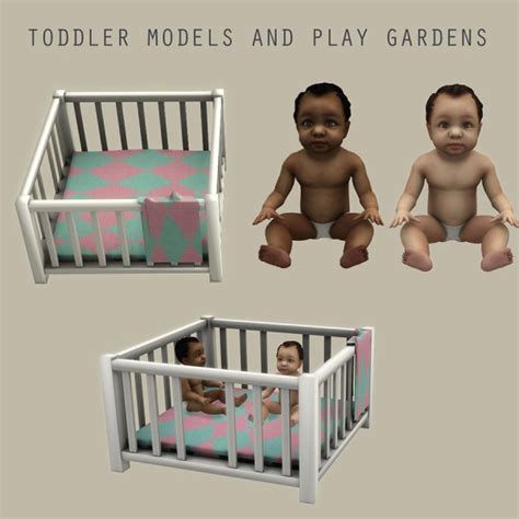 Leo 4 Sims Toddlers And Playgarden • Sims 4 Downloads