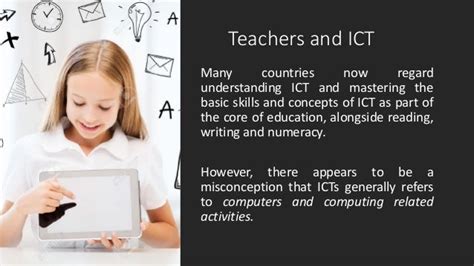 An Effective Use Of Ict For Education And