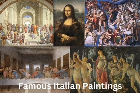 13 Most Famous Italian Paintings Artst