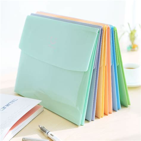 Fghgf A4 Folder Durable Briefcase Document Bag Paper File Folders For