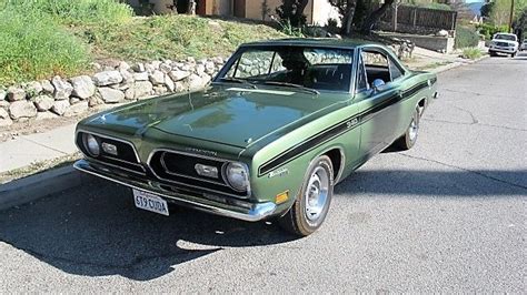 1969 Plymouth Barracuda Formula S 4 Speed 340 1 Of 2 Known Notchback