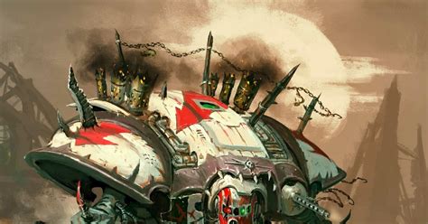 Warhammer 40K Chaos Titan Art Gezegen Lersavasi