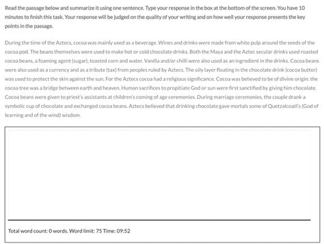 Pte Writing Summarize Written Text Test Tips And Strategies Gambaran