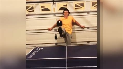 Teens Go Viral With This Insane Ping Pong Challenge Abc7 New York