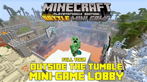 Ps4xbox One Minecraft Battle Mini Game Full Tour Outside Of The Tumble