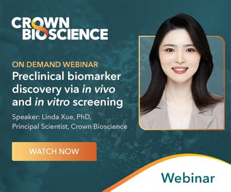 On Demand Webinar Preclinical Biomarker Discovery Via In Vivo And In