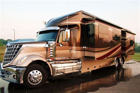 These rvs are easier to maneuver than a class a but offer a few more amenities and space than a class b. luxury motorhomes images | Custom Motorhomes | On the road ...
