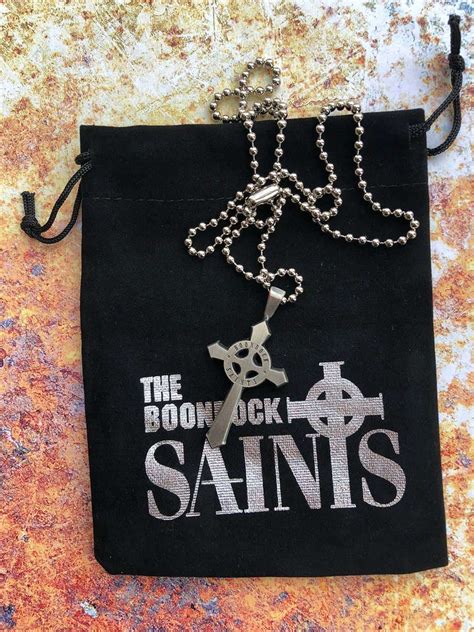 Veritas aequitas cross boondock saints pendant glass stone bead rosary necklace. BDS Celtic Cross Necklace! - Boondock Saints