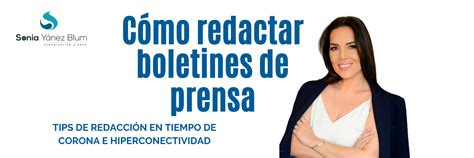 C Mo Redactar Boletines De Prensa Consejos Y Claves Sonia Yanez
