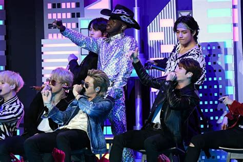 Here's a bts look at bts rehearsing for the lil nas x 2020 grammys performance. Grammy Awards 2020: BTS Joins Lil Nas X For Their First ...