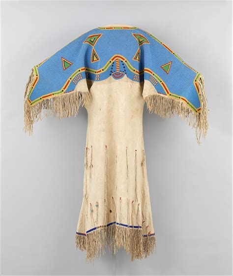 woman s dress sioux teton the metropolitan museum of art