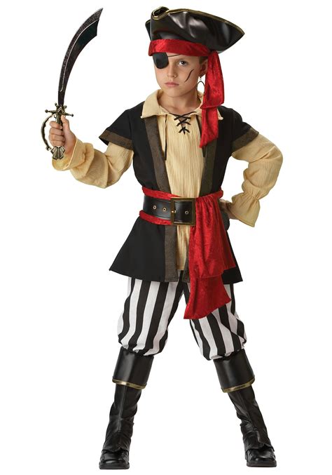 Kids Scoundrel Pirate Costume