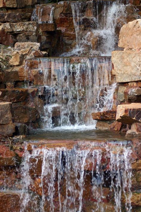 Waterfall And Rocks Stock Photo Image Of Cascade Flowing 4305698