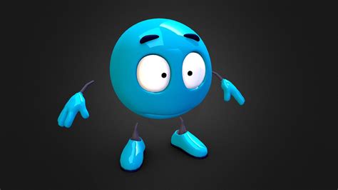 Bubble Character 3d Model By Effedebe 46bd942 Sketchfab