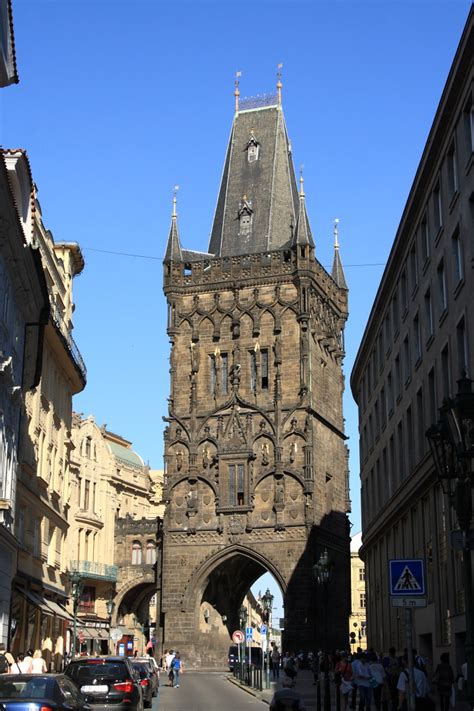 Powder Tower Prague Czech Republic Brandon Jiang Flickr