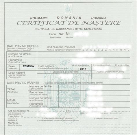 Unele Certificate De Na Tere Rom Ne Ti Sunt Nule Potrivit Noilor Modific Ri Legislative Ziarul