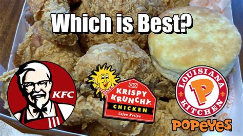 Which is fast food chain has the best fried chicken? We Test the Best: Fast Food Fried Chicken. Which one is ...