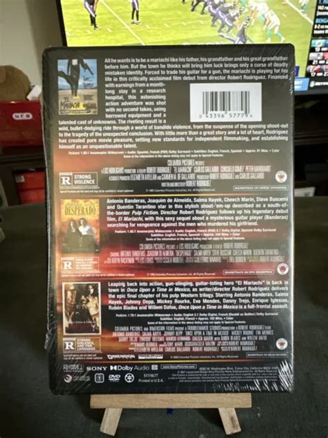 El Mariachi Desperado Once Upon A Time In Mexico Dvd Trilogy Film