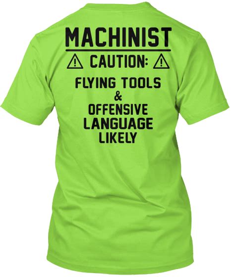 Funny Machinist Safety Shirt Teespring Custom Shirts