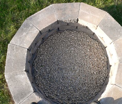 Use a layer of firebricks, which have a higher heat resistance, on the inner layer of the fire pit as an extra safety measure. DIY Stone Fire Pits - Shine Your Light