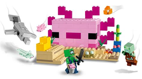 Lego® Minecraft The Axolotl House Fun Stuff Toys