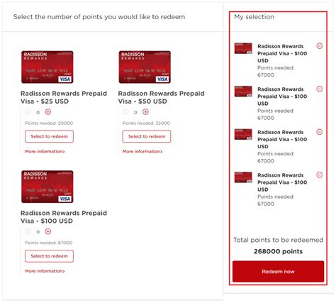 We did not find results for: Redeem Radisson Rewards Points for Gift Cards (0 Visa GC ...