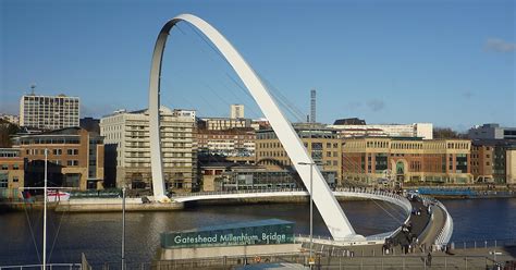 Gateshead Millennium Bridge In Gateshead United Kingdom Sygic Travel