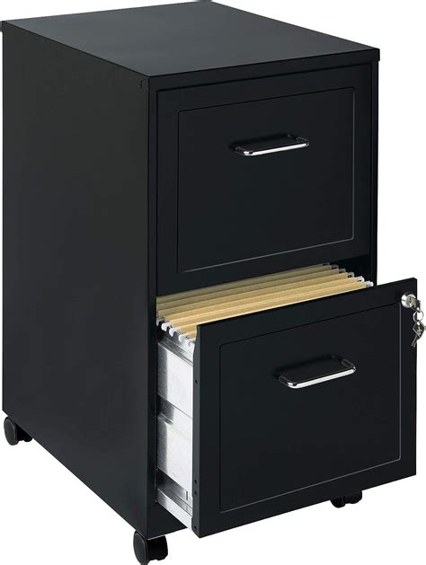 Hirsh Industries Soho Mobile 2 Drawer File Cabinet In Black Amazonca
