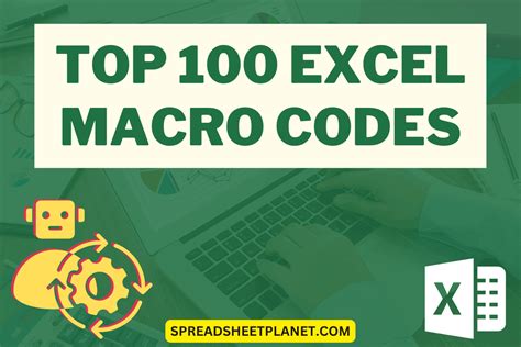 Top Useful Excel Macro Examples Vba Codes