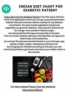 Indian Diet Chart For Diabetic Patient Issuu
