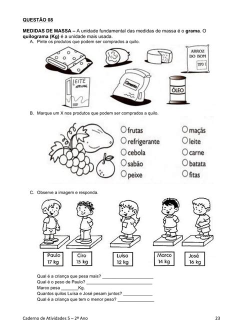 Apostila De Atividades 2 Ano Para Imprimir — SÓ Escola