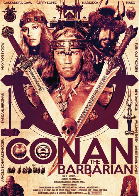 Alternative Poster For Conan The Barbarian Posterspy In Conan The Barbarian Conan The