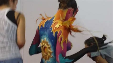 Swiss Bodypainting Art Lugano Backstage November Fullhd