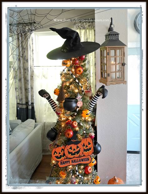 From My Front Porch To Yours Fun Vintage Halloween Christmas Tree