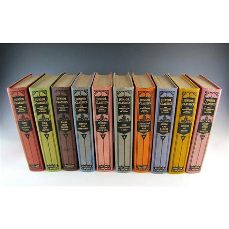 Colliers Junior Classics 1918 Edition Young Folks Shelf Of Books 10