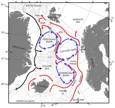 Os The Arctic Front And Its Variability In The Norwegian Sea