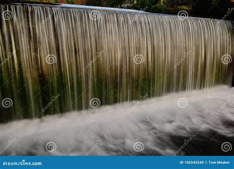 Waterfall At The Mill In Cheddar Gorge Stock Photo Image Of Rural