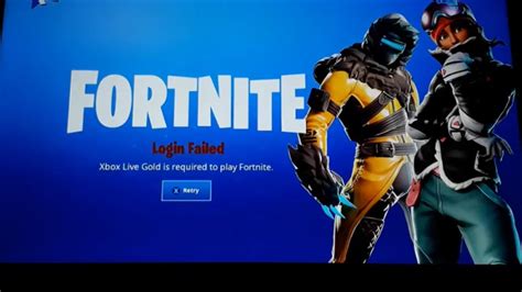 On Fortnite Xbox You Cant Play Fortnite Without Xbox Live