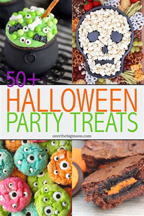 The Best Halloween Party Treats Over The Big Moon Halloween Party Treats Halloween Party