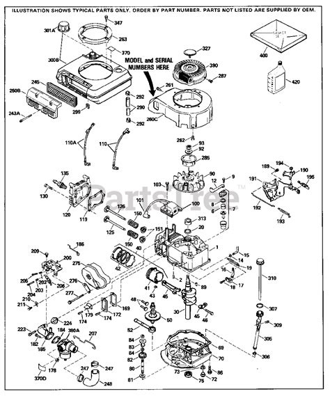 Tecumseh Tvs115 56059c Tecumseh Engine Engine Parts List 1 Parts