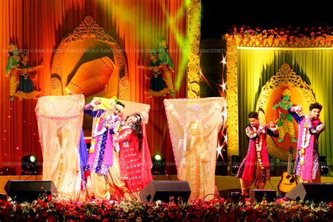 Radha Krishna Wedding Theme Krishnotsav Dancesmith