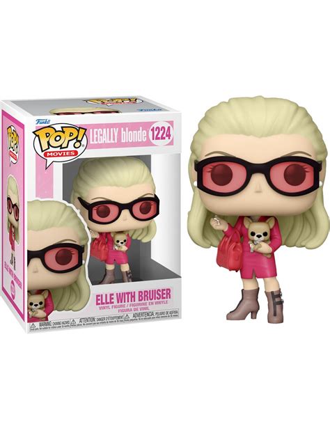 Funko Pop Legally Blonde Elle With Bruiser