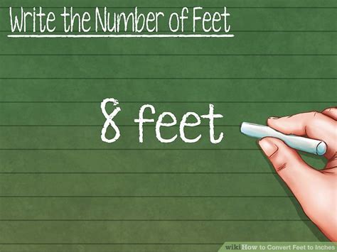 Add or subtract lengths in inches (decimal or fraction), feet, centimeters, and millimeters. How to Convert Feet to Inches: 8 Steps (with Pictures ...