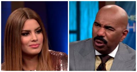 Steve Harvey Finally Apologized To Miss Colombia In Person Then She Told Him To Learn How To Read