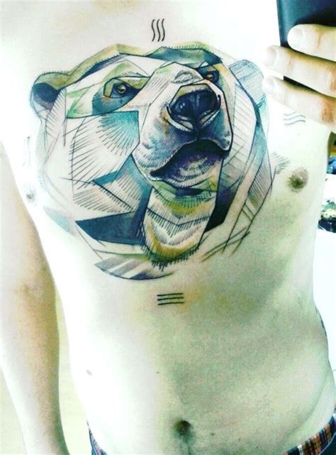 Geometric Tattoo 100 Best Bear Tattoo Designs And Meanings 2016