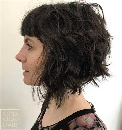 20 Shaggy Layered Bob With Bangs Fashion Style