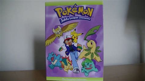 Pokémon Johto League Champions The Complete Collection Dvd Unboxing